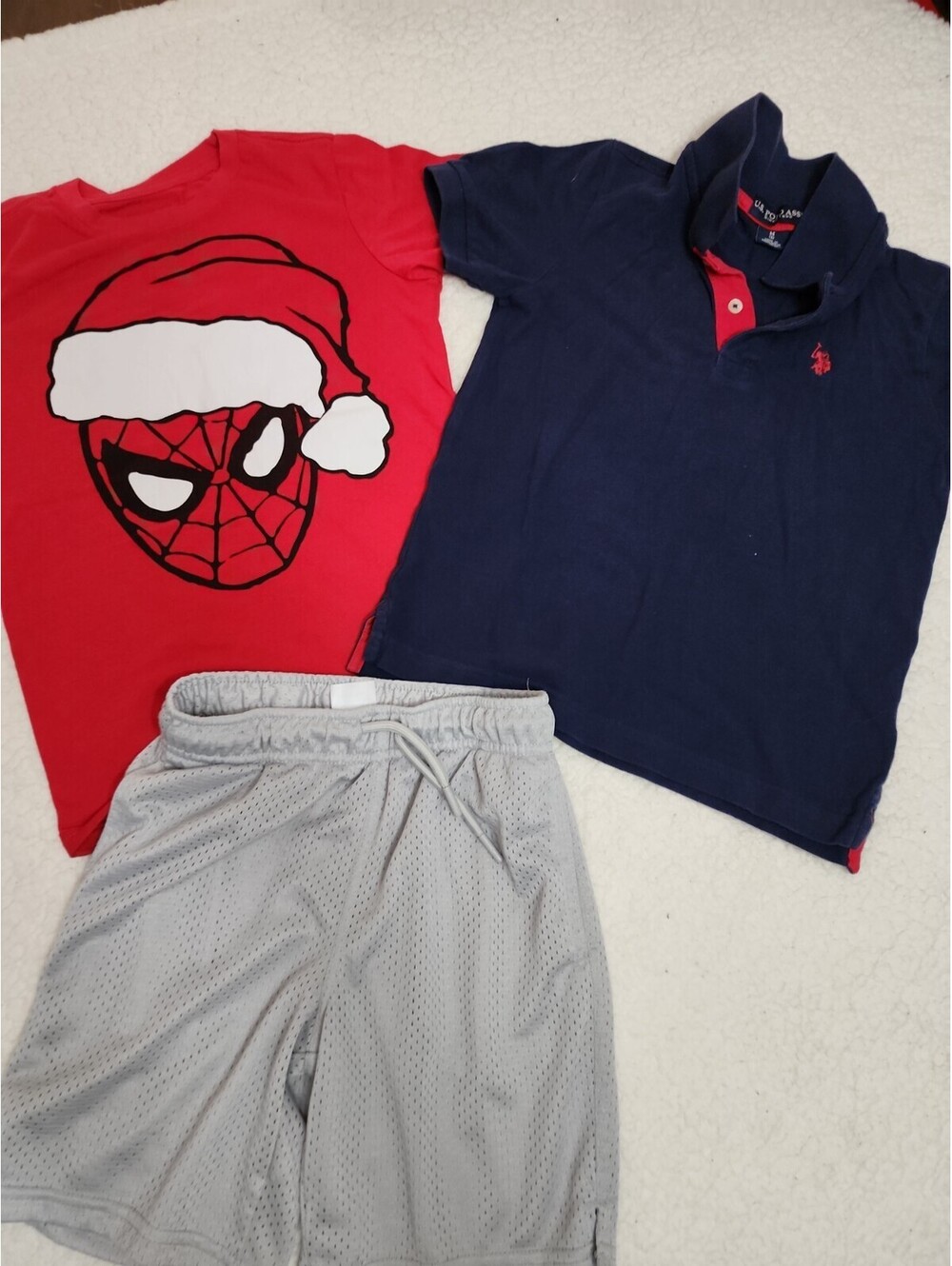 Marvel Spider-Man Boys Size M 8 US POLO ATLETIC